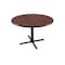 Holland Bar Stool Co 30" 211 Black Table, 36" dia. Top 211-3030BW36R - alternate 2